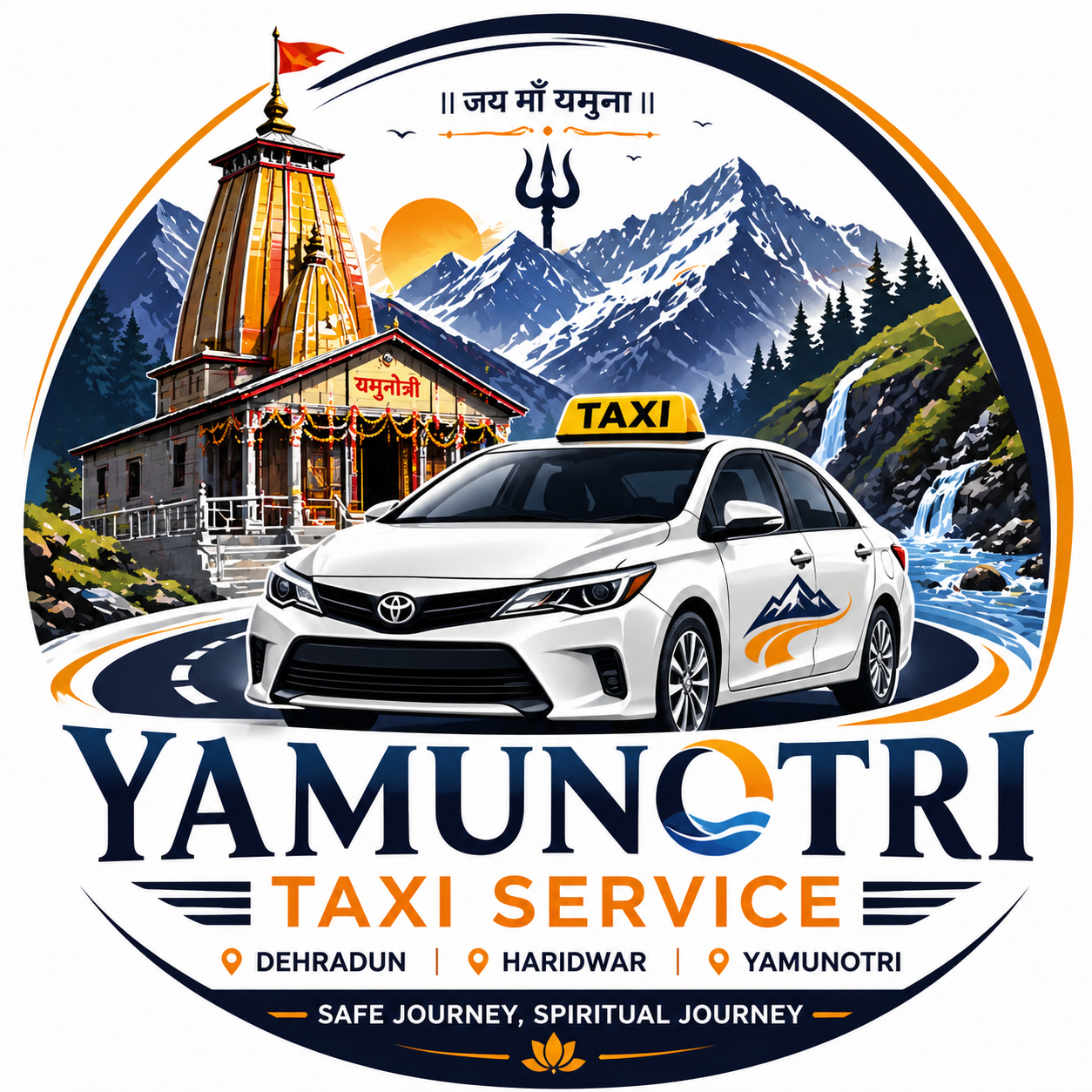 Yamunotri Taxi Service Logo
